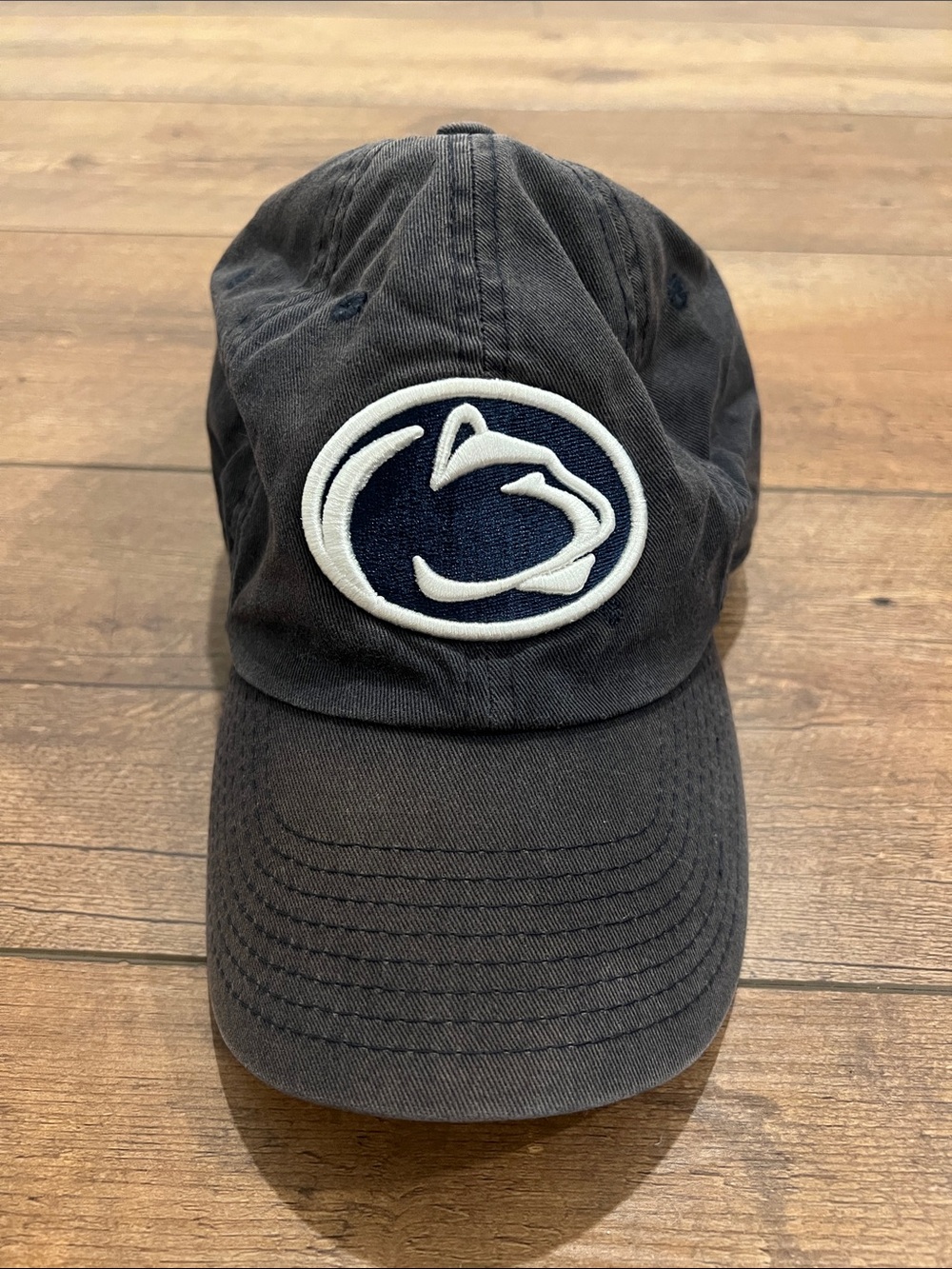 47 Adult Penn State Nittany Lions Vintage Navy Clean Up Adjustable Hat